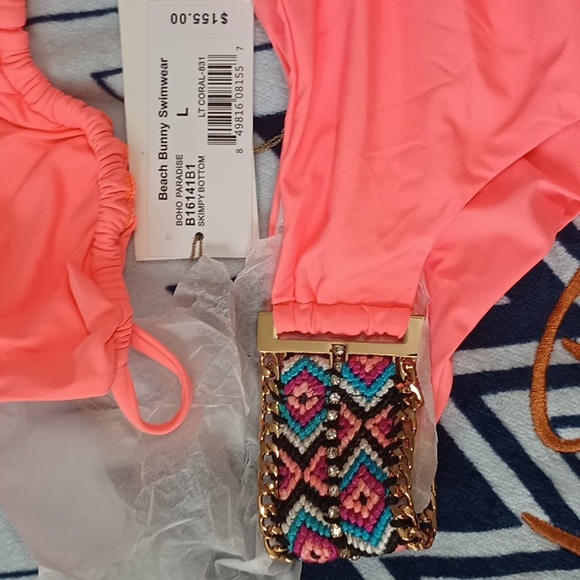 Beach Bunny Boho Paradise NWT Sz LG - Picture 2 of 13